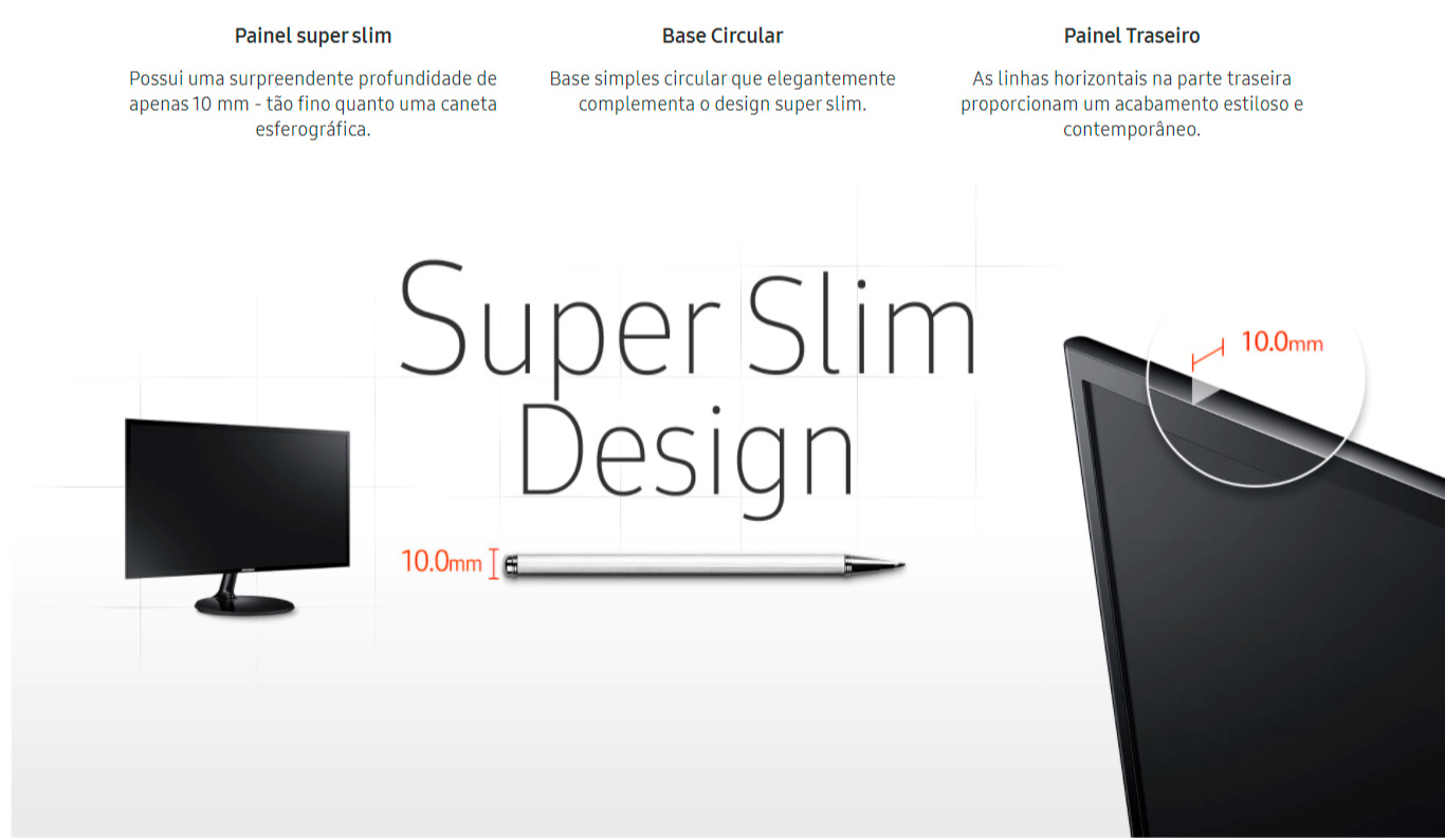 Monitor Samsung LED 21.5